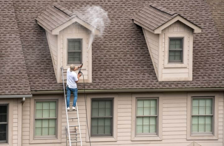 Outdoor Makeover Roofing: Roof Cleaning