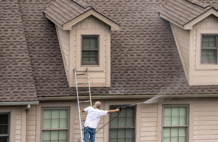 Soft Roof Washing